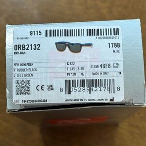 Ray-Ban New Wayfarer Black Frames